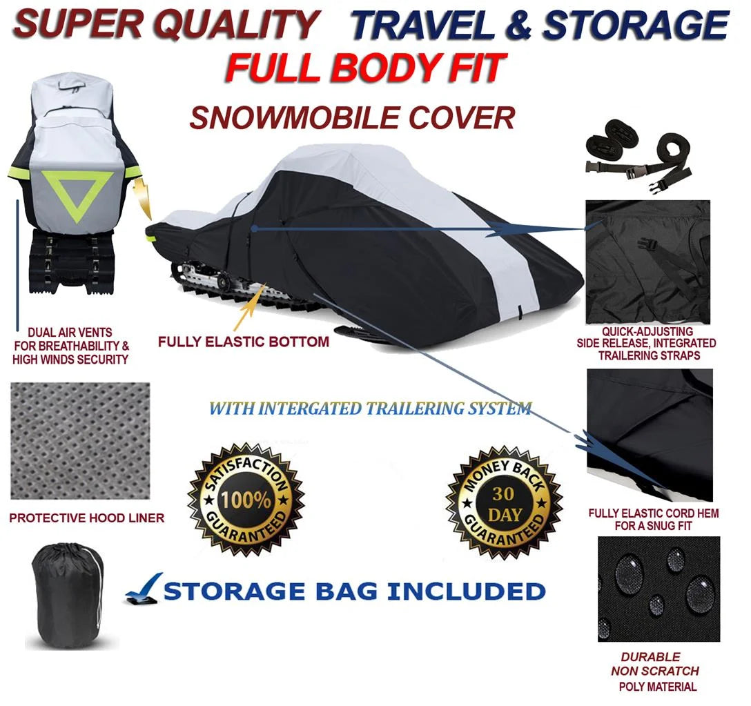 600 Denier Snowmobile Travel and Storage Cover U594