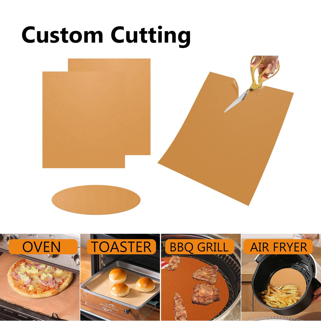 4 Pack Non Stick Teflon Oven Liners D190432
