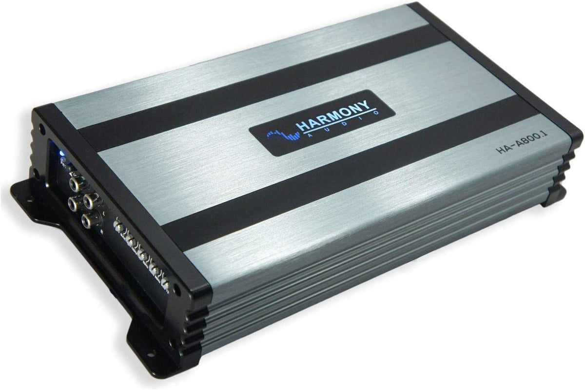 S-W10D2 Subwoofer with HA-A800.1 Mono Amp & Custom Dual Sub Box W68601