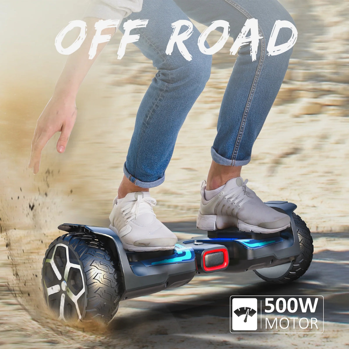 6.5" Off Road Self Balancing Hoverboard with 500w Motor E3483